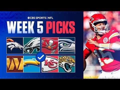 NFL Predictions and Picks For EVERY Week 5 Game [49ers at Rams, Broncos at Eagles] | Best Bets ✅