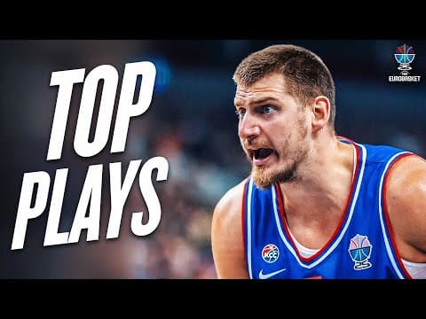 Nikola Jokić's BEST PLAYS of FIBA EuroBasket 2025