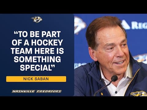 Nick Saban & Bill Haslam Address the Media - Dec. 22, 2025