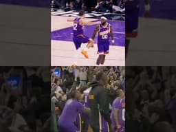 This play had the whole bench on their feet 💥 #shorts | Phoenix Suns