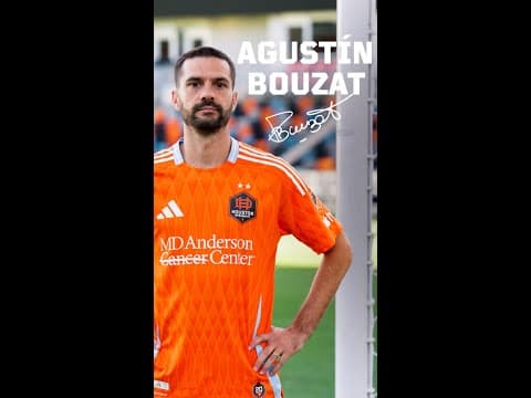 Welcome to Houston, Agustín 🤘