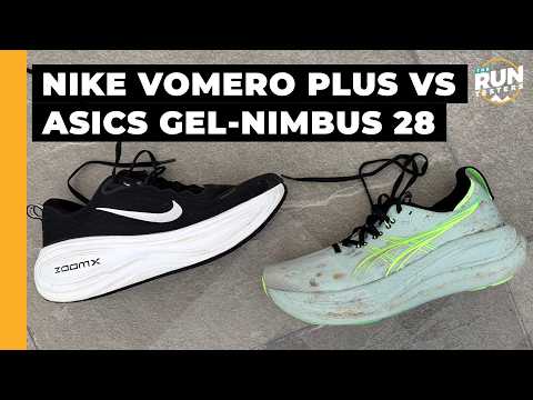 Asics Gel-Nimbus 28 vs Nike Vomero Plus: Which max-cushioned running shoe should you get?
