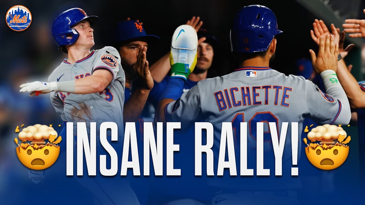 Mets EXPLODE for 10 Runs in the 12th Inning 🤯 | Full Inning