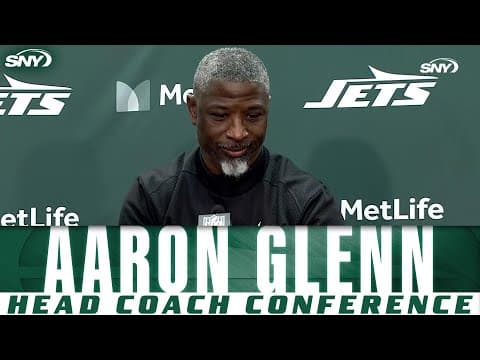 Aaron Glenn says 'there's no quit' in Jets players after win over Falcons