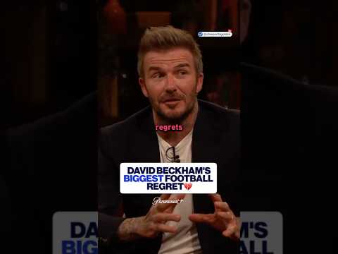 David Beckham Reveals BIGGEST Football Regret👀 | Beckham And Friends | CBS Sports Golazo