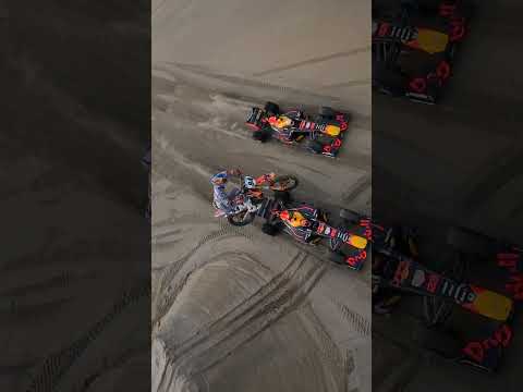 Not your average day at the beach 😮‍💨 #F1 #RedBullRacing