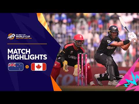 New Zealand v Canada | Match Highlights | Men's T20 World Cup 2026