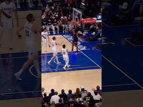 OG ANUNOBY DUNK 🚀 #knicks #nba #slam #jam #dunk #oganunoby