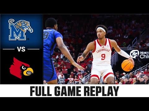 Memphis vs. Louisville Full Game Replay | 2025-26 ACC Men's Basketball