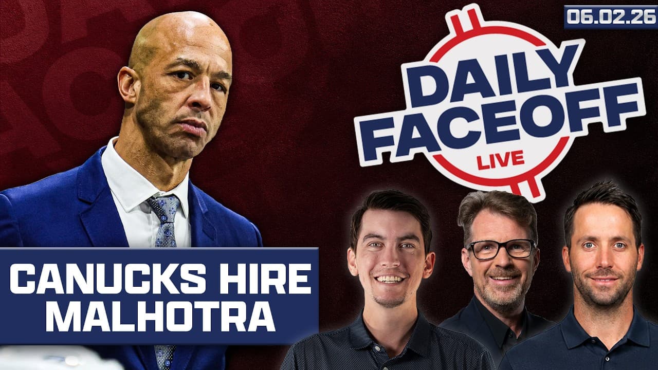 Keys to Game 1 + Canucks Hire Manny Malhotra | Daily Faceoff Live