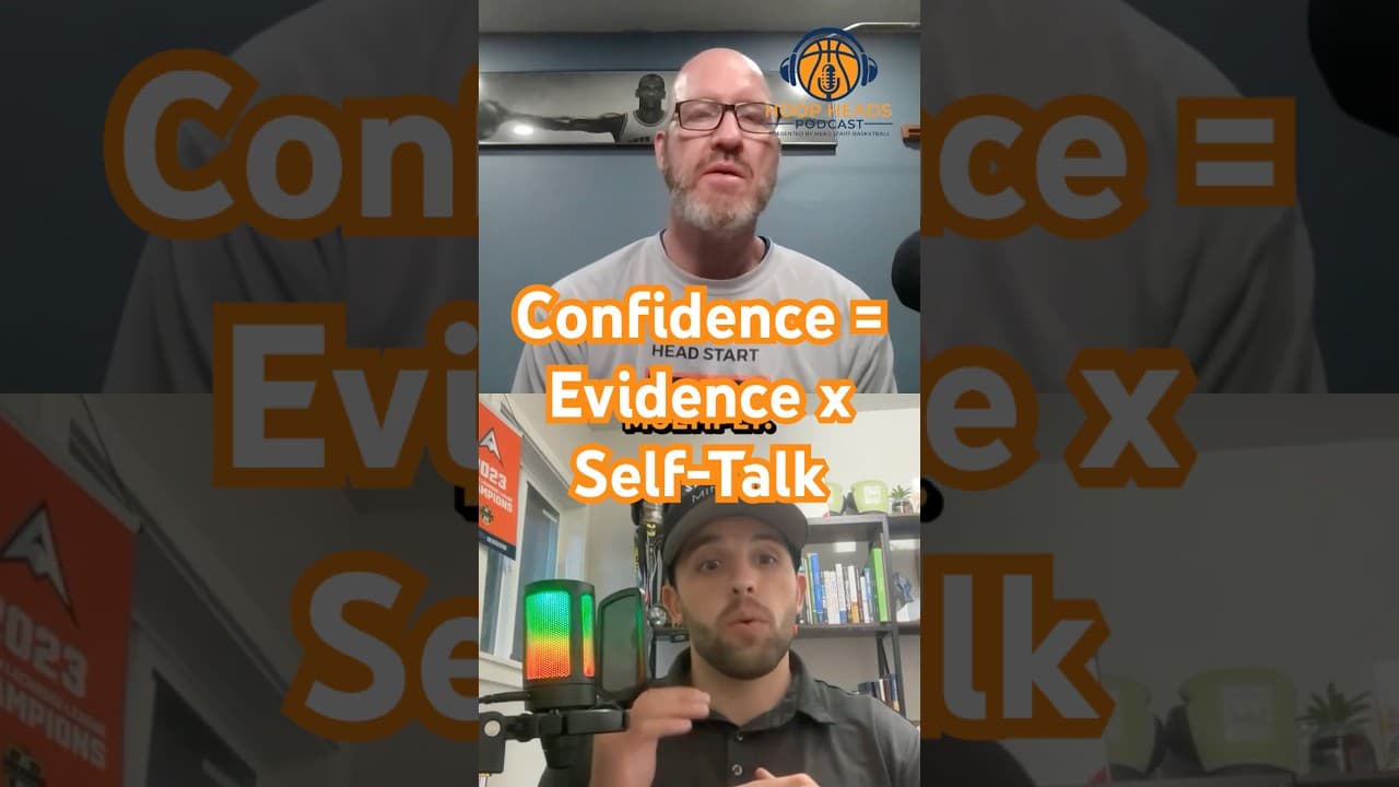 Dr. Daniel Jacobsen - Confidence = Evidence x Self Talk #podcast #basketballcoach