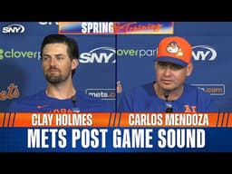 Clay Holmes, Carlos Mendoza on Holmes' final spring tune-up with Mets before heading off to WBC