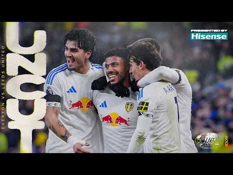 Justin goal earns away point | Uncut with exclusive footage | Everton 1-1 Leeds United