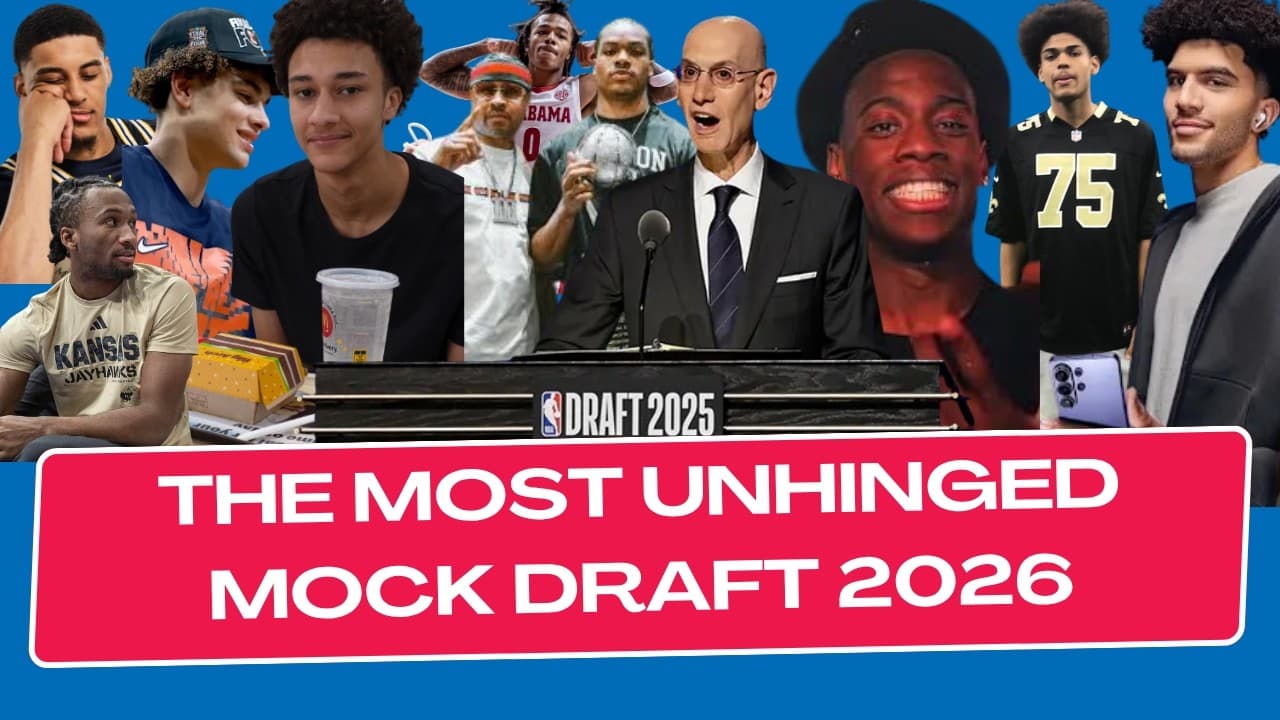 The Fourth Annual Most Unhinged Mock Draft