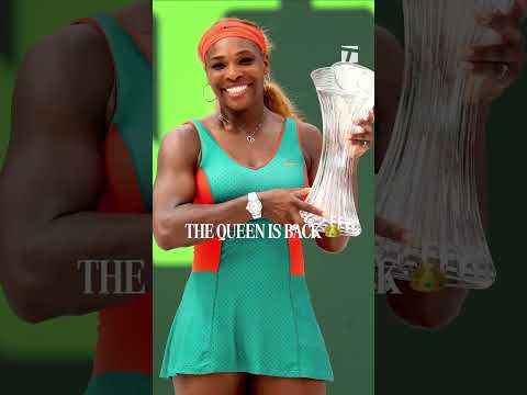 Our App is the only place to watch Serena’s comeback! Stream her at Queen’s Club, June 8-14 👑