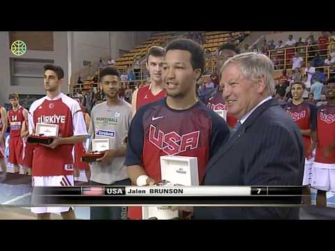 Jalen Brunson Led USA to Gold and Won MVP at 18 🇺🇸😱