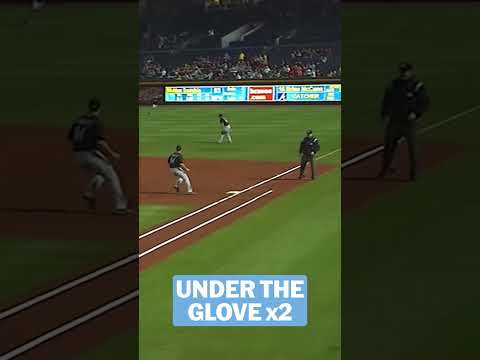 Under the glove x2! 😮