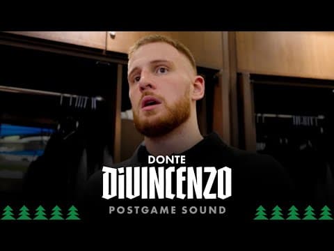 "We Aren't Letting Mistakes Snowball." | Donte DiVincenzo Postgame Sound | 1.6.26