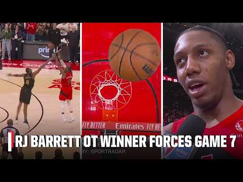 2019 AGAIN!? 😱 RJ BARRETT SINKS GO-AHEAD WINNER TO FORCE GAME 7 🔥 | NBA on ESPN
