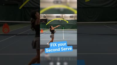 How to FIX your second serve