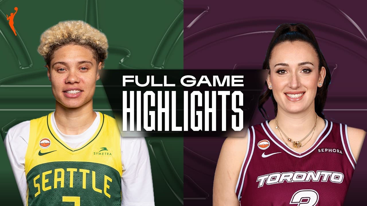 Seattle Storm vs. Toronto Tempo | FULL GAME HIGHLIGHTS | May 30, 2026