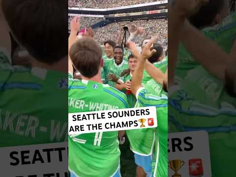 Great day to be a @SoundersFC fan😤🏆