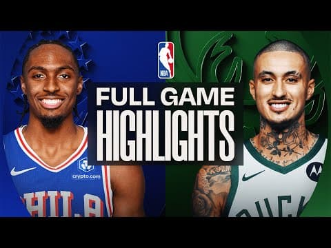 76ERS at BUCKS | FULL GAME HIGHLIGHTS | November 20, 2025