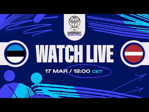 LIVE - Estonia v Latvia | FIBA Women's EuroBasket 2027 Qualifiers | First Round