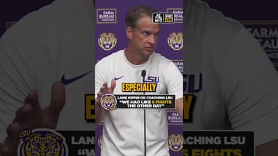 LSU HC Lane Kiffin is already setting the tone in Baton Rouge 😤 #LSU #LaneKiffin #CFB #Football
