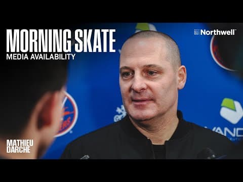New York Islanders General Manager Mathieu Darche Pregame Availability | NYI vs BOS