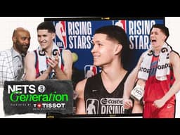Egor Dëmin’s First NBA All-Star Weekend 🌟 | Nets Generation
