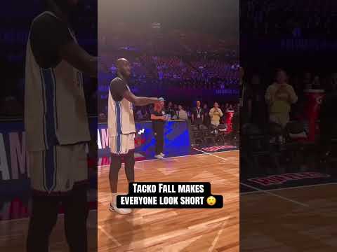 Tacko Fall is massive🔝