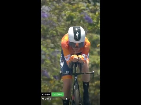 Anna van der Breggen sets the fastest early time by OVER 2 minutes 😳