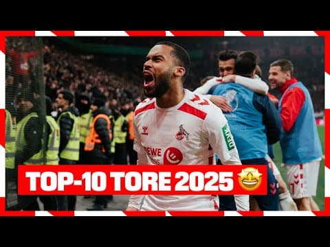 SCHÖNSTE FC-TORE DES JAHRES 🤩 | TOP 10 | 1. FC Köln