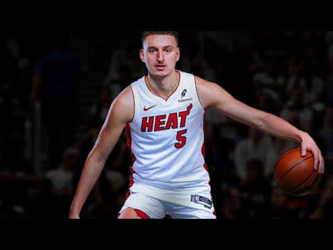 Nikola Jovic with a Career High night! Miami Heat are 6-4!