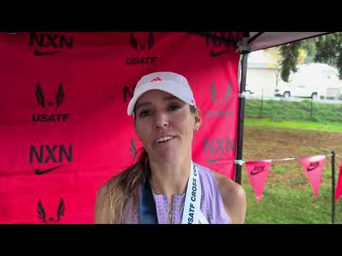 Katie Izzo thrilled with her runner up finish at the USATF Cross Country Championships 