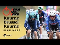 WINS WITH EASE 😮‍💨 | Men's Elite Kuurne Brussels Kuurne 2026 Race Highlights | TNT Sports Cycling