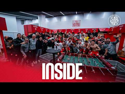 🥳 LA CELEBRACIÓ DE LA VICTÒRIA CONTRA EL BARÇA | GIRONA FC