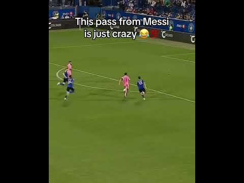 Messi is different 🔥 (via Major League Soccer on Apple TV)