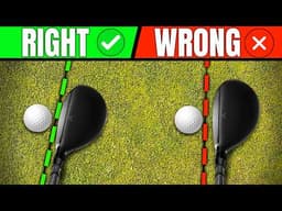 Why You Can't Strike Long Irons & Hybrids (Common Mistake)