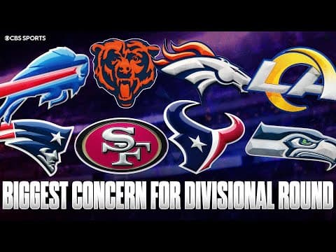 Biggest concern for EVERY team still alive in the NFL playoffs 🤔