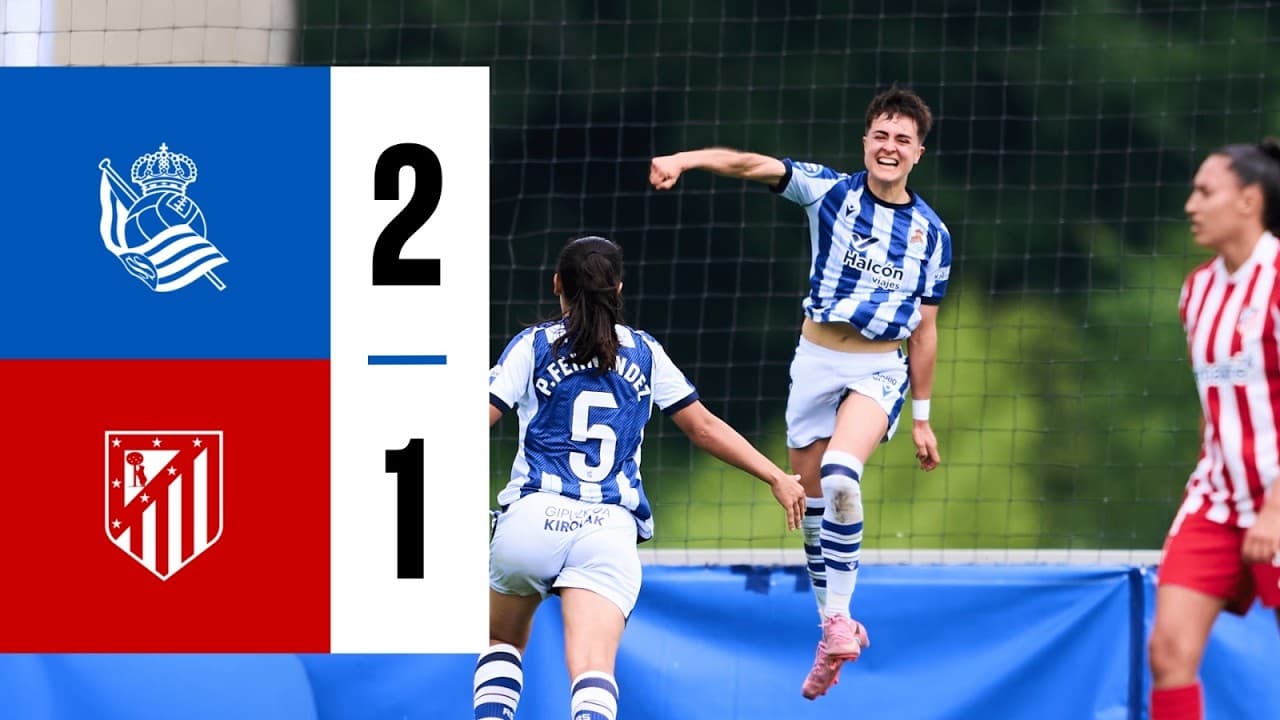 HIGHLIGHTS | Liga F 25-26 | J28 | Real Sociedad 2 - 0 Atletico de Madrid