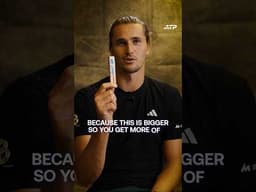 Guess Sascha really liked Kinder, huh? 🍫 #zverev