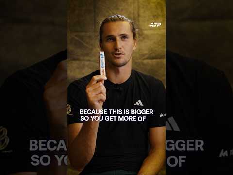 Guess Sascha really liked Kinder, huh? 🍫 #zverev