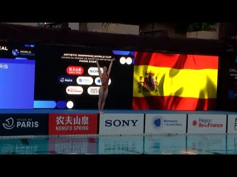 Iris Tio Casas Triumphs in Women’s Solo Technical | Artistic Swimming WC 2025