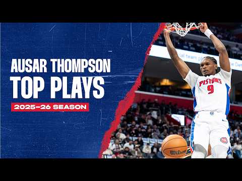 Ausar Thompson Top Plays On The Season | 2025 - 2026
