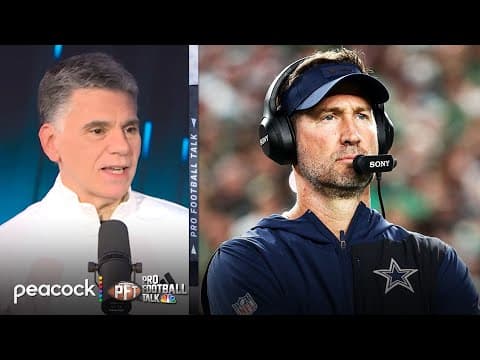 Brian Schottenheimer solid in Cowboys HC debut vs. Eagles | Pro Football Talk | NFL on NBC