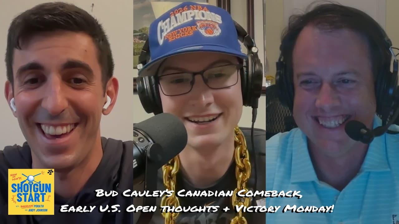 Bud Cauley's Comeback, Can the USGA ‘lose’ Shinnecock again, & VICTORY MONDAY! | The Shotgun Start