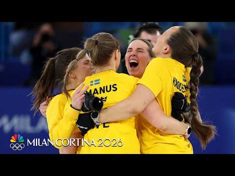 Sweden heads to women's curling final with win over Canada | Winter Olympics 2026 | NBC Sports