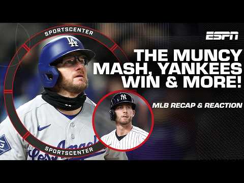 MLB Recap ⚾ Max Muncy's 2 homers and Yankees survive to take series opener vs. Royals | SportsCenter
